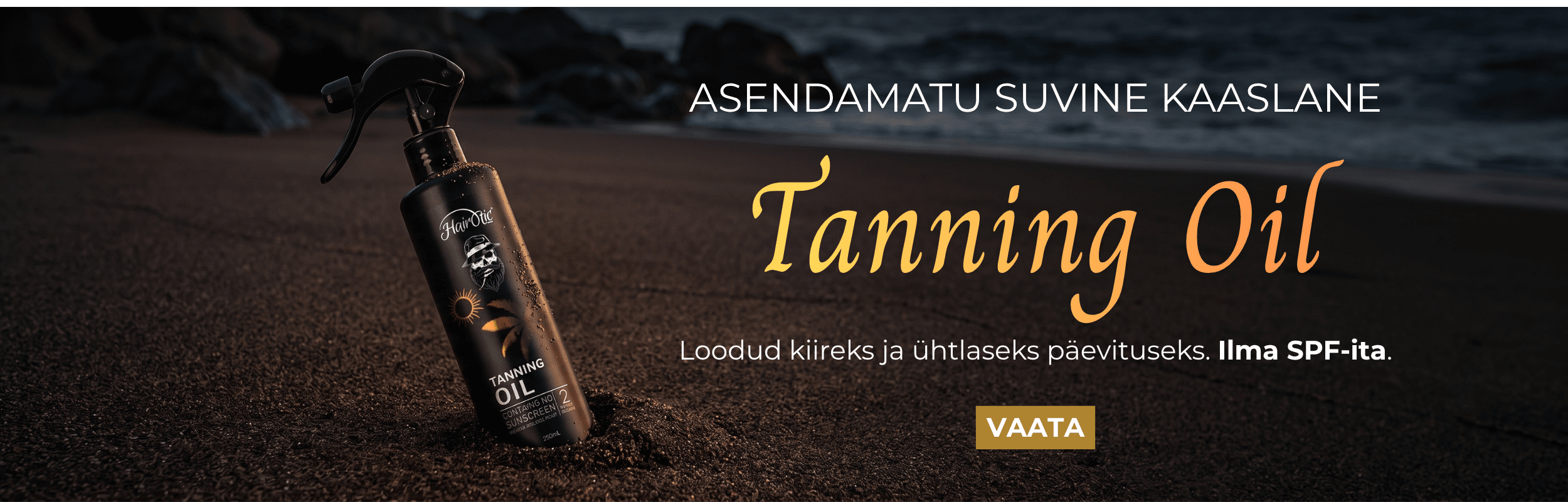 Hairotic Tanning Oil päevitusõli 250 ml