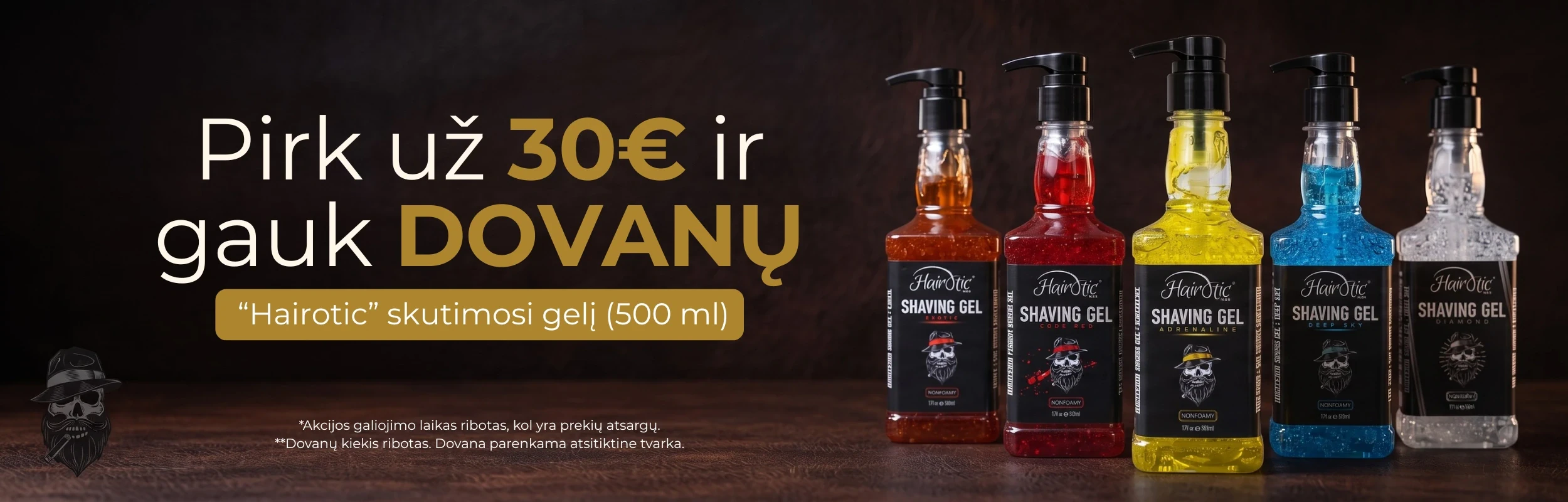 Pirk už 30 EUR ir gauk dovanų
