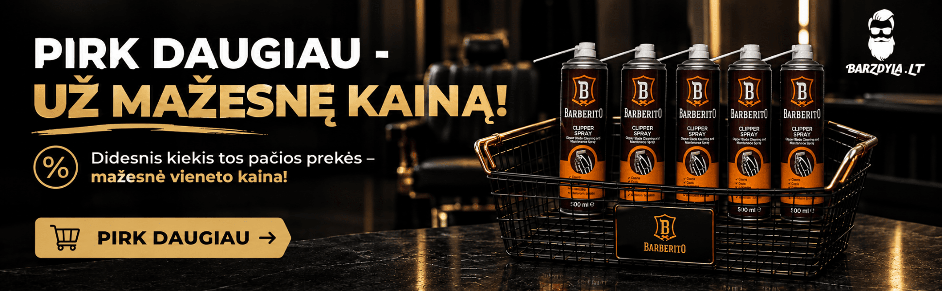 Pirk daugiau – mokėk mažiau
