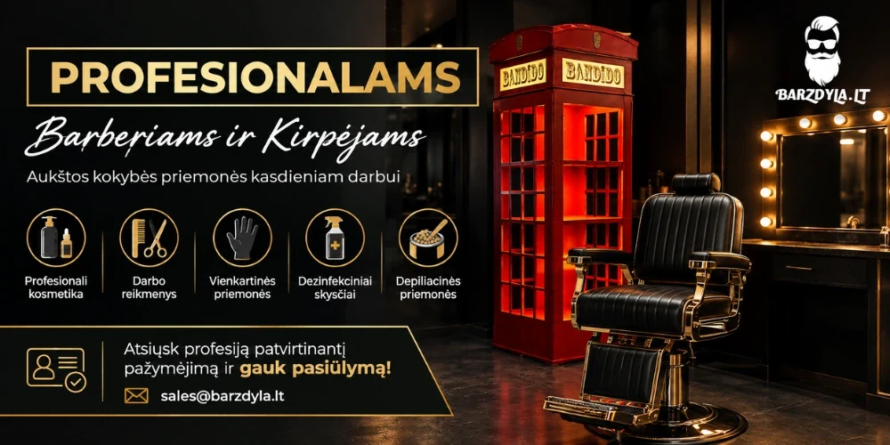 Nuolaidos meistrams ir grozio salonu savininkams