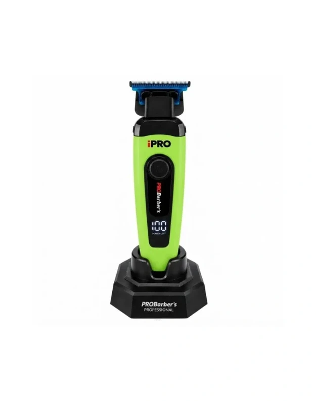 iPRO Hair Clipper Belaidė plaukų ir barzdos kirpimo mašinėlė S1096, Žalia