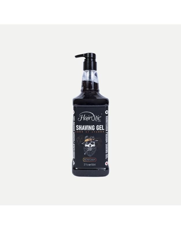 Hairotic Shaving Gel Jack Of Spades Skutimosi gelis, 1100ml