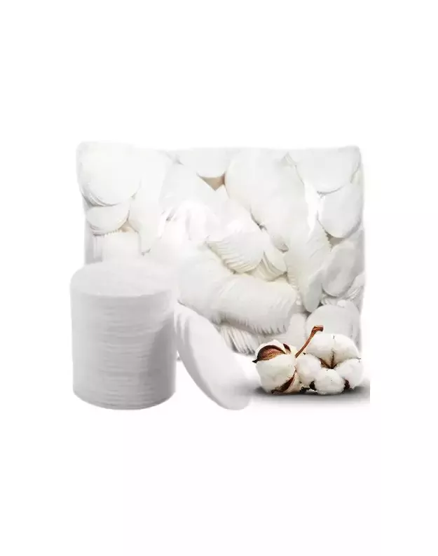 Silk Cotton medvilniniai vatos diskeliai, 500g/1200 vnt.