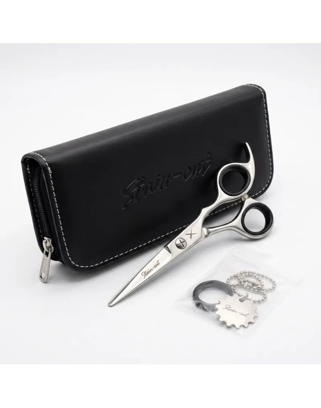 Stain-Cut Classic Silver Haidressing Scissors Profesionalios plaukų kirpimo žirklės, 6.0"