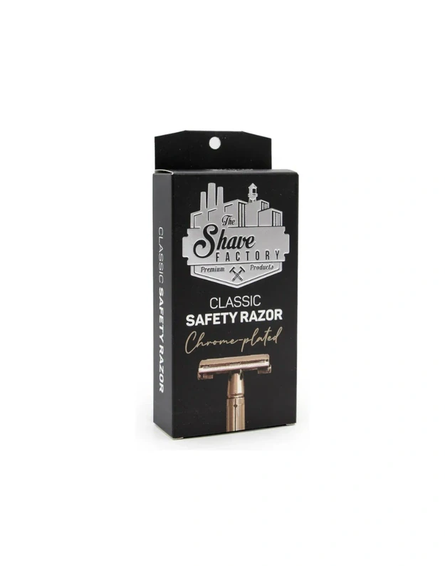 The Shave Factory Classic Safety Razor Klasikinis dviašmenis skustuvas, 1 vnt.