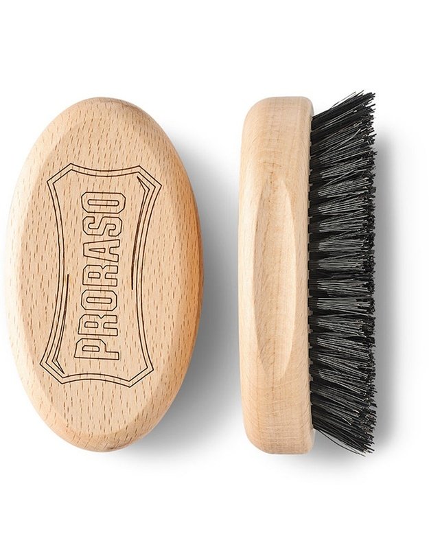 Proraso Old Style Military Moustache Brush Senojo Stiliaus Šepetys ūsams, 1 vnt