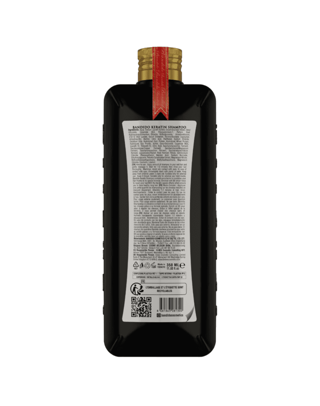 Bandido Keratin shampoo Plaukų šampūnas, 350ml
