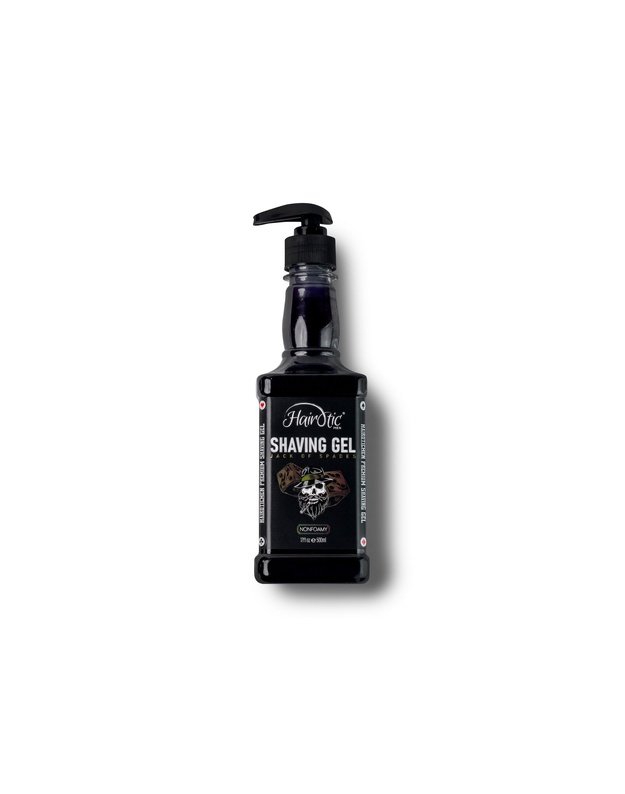 Hairotic Shaving Gel Jack Of Spades Skutimosi gelis, 500ml