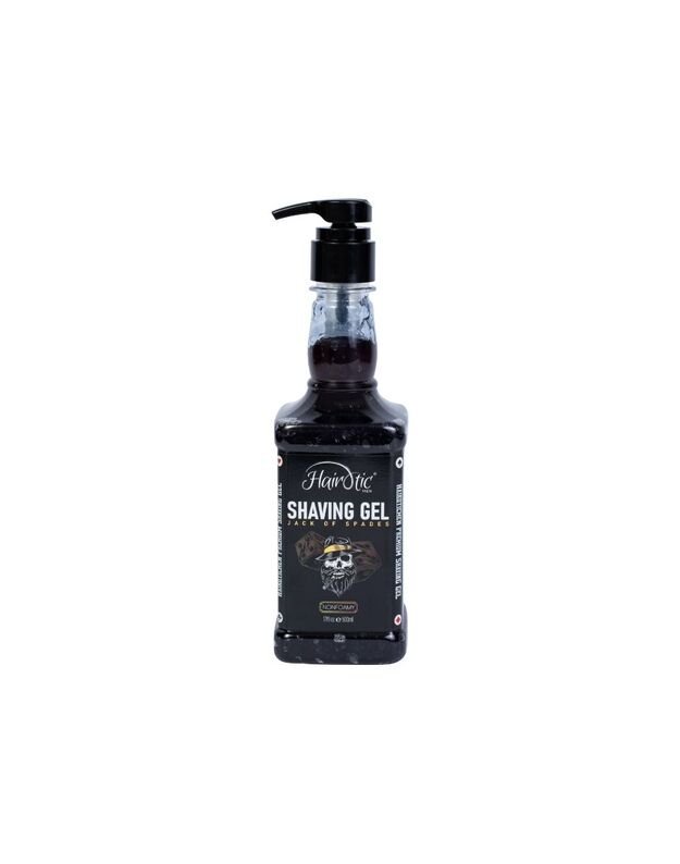 Hairotic Shaving Gel Jack Of Spades Skutimosi gelis, 500ml