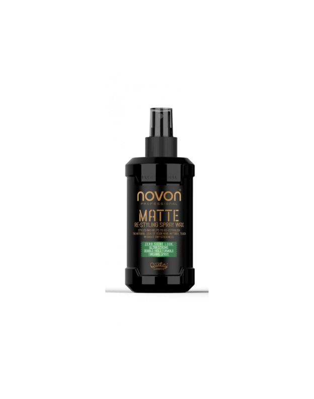 Novon Matte Spray Wax Purškiamas plaukų vaškas, 200 ml