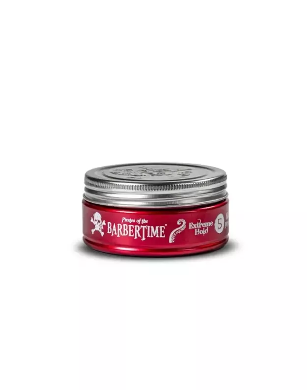 Barbertime Extreme Hold Matte Pomade Itin stiprios fiksacijos matinė pomada, 150 ml