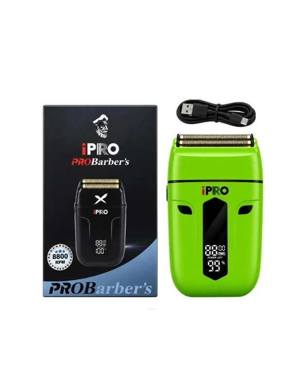 iPRO Shaver Plaukų skutimo mašinėlė S1106, Žalia