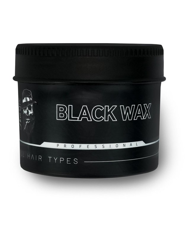Hairotic Black Wax Juodas plaukų vaškas, 150ml