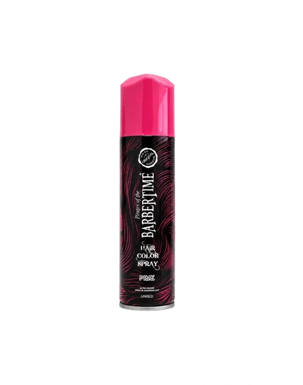 Barbertime Hair Color Spray PRO-MECH PINK Spalvotas purškiklis plaukams, 150 ml