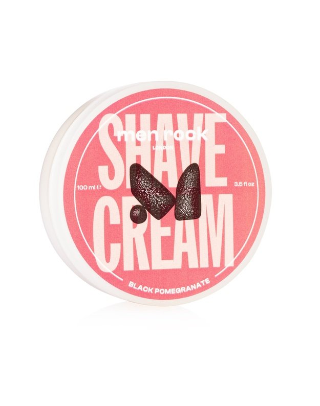 Men Rock Black Pomegranate Shave Cream Крем для бритья с гранатом, 100 мл