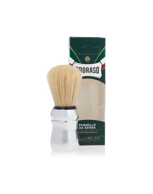 Proraso Shaving Brush Skutimosi šepetėlis su natūraliais šerno šeriais, 1vnt.