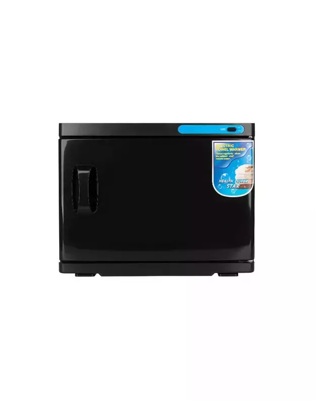 Rankšluosčių šildytuvas su UV-C sterilizatoriumi 23 L, Juodas, 1 vnt.