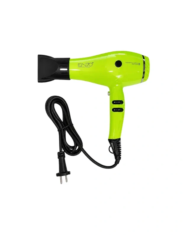 ENZO Professional EN-8889-G Plaukų džiovintuvas su jonizacija, Žalias, 1845 W