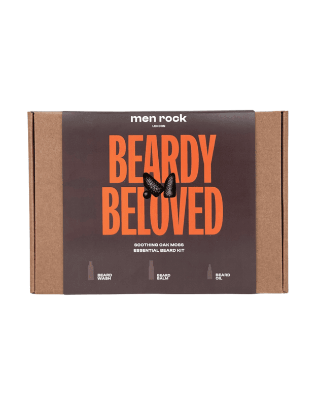 Мужской набор для ухода за бородой Rock Beardy Beloved, успокаивающий набор для ухода за бородой из дубового мха, 1 шт.