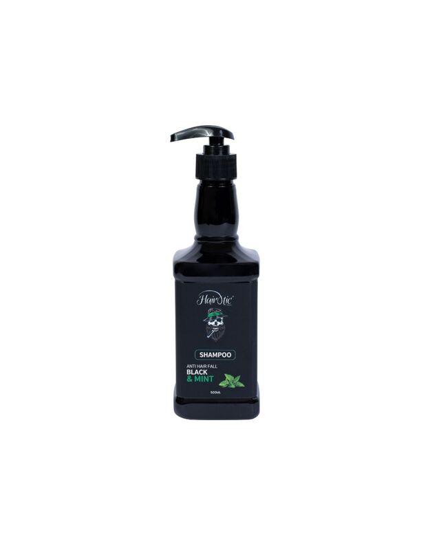 Hairotic Black & Mint Shampoo Plaukų šampūnas, 500ml