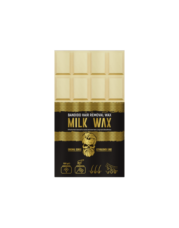 Bandido Hair Removal Wax MILK Depiliacinis vaškas, 450g