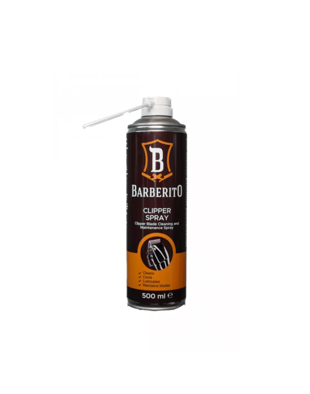 Barberito Clipper Spray Purškiklis kirpimo mašinėlėms valyti, 500 ml 1