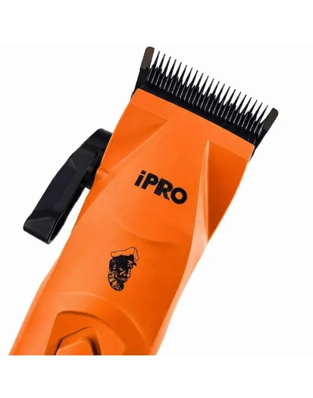 iPRO Hair Clipper Belaidė plaukų kirpimo mašinėlė S8193, Oranžinė