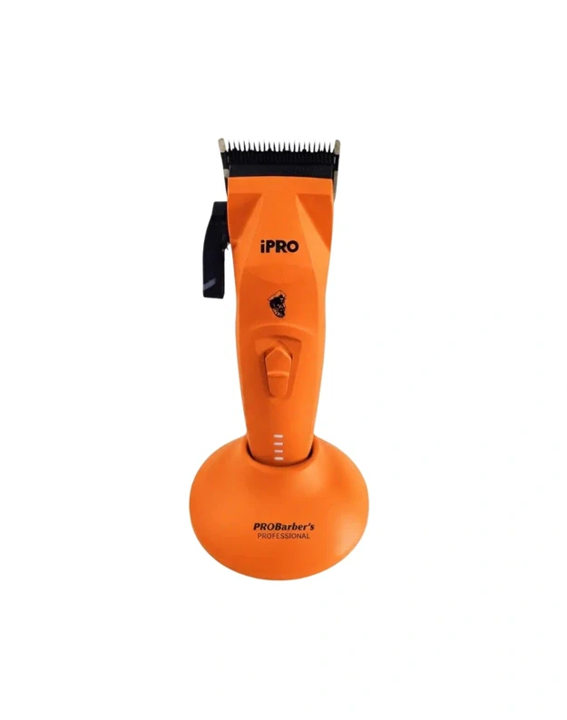 iPRO Hair Clipper Belaidė plaukų kirpimo mašinėlė S8193, Oranžinė