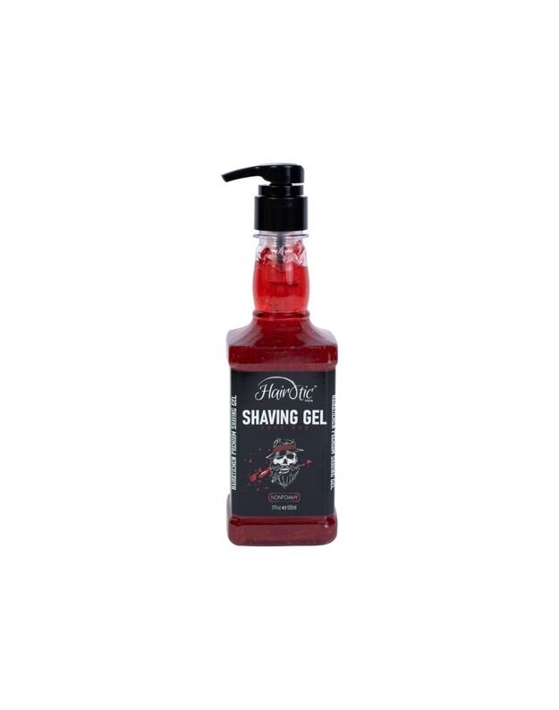 Hairotic Shaving Gel Code Red Skutimosi gelis, 500ml