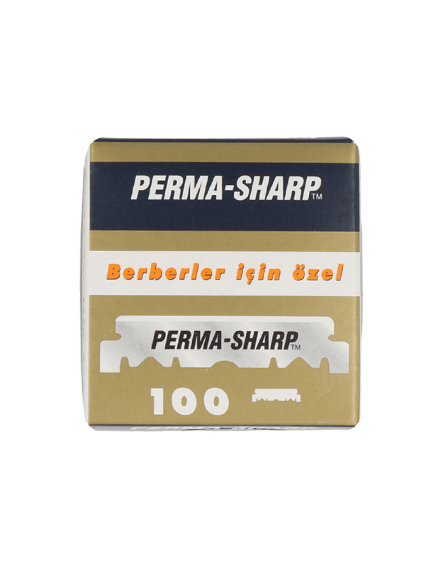 PERMA-SHARP Single Edge Razor Blades Vienašmeniai peiliukai, 100 vnt.