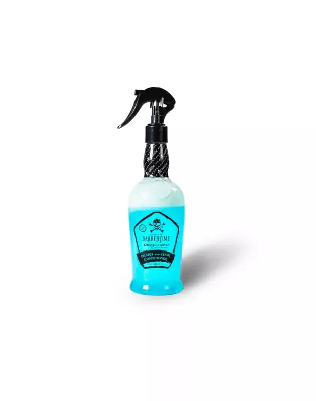 Barbertime Beard & Hair Conditioner Dvifazis kondicionierius barzdai ir plaukams, 400 ml