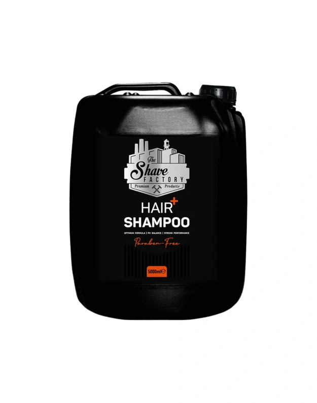 The Shave Factory Hair Shampoo Paraben-Free Plaukų šampūnas be parabenų, 5000 ml