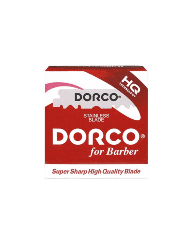 Dorco Red Single Edge Razor Blades Vienašmeniai skutimosi peiliukai, 100 vnt.