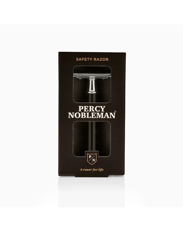 Percy Nobleman Safety Razor Dviašmenis skustuvas, 1 vnt.