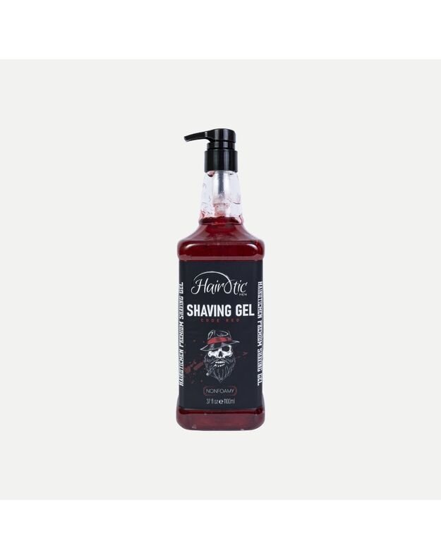 Hairotic Shaving Gel Code Red Skutimosi gelis, 1100ml