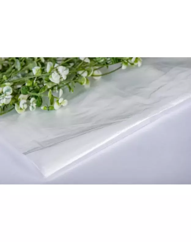 Silk PE vienkartiniai apsiaustai, 50 vnt.