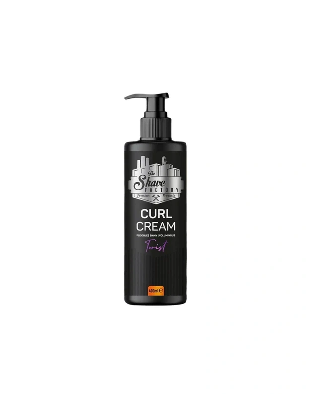 The Shave Factory Curl Cream Twist Garbanų formavimo kremas, 400 ml