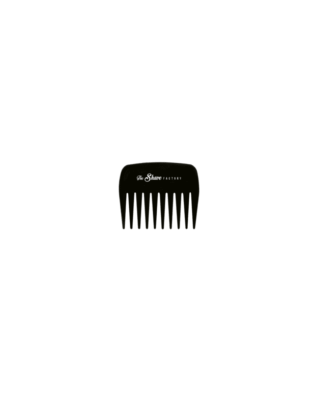 The Shave Factory Beard & Hair Comb 041 Barzdos ir plaukų šukos, 1 vnt.