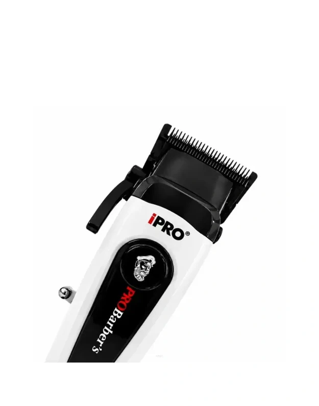 iPRO Professional Hair Clipper Profesionali belaidė plaukų kirpimo mašinėlė S1095, Balta