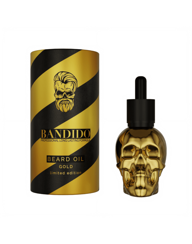 Bandido Gold Beard Oil Barzdos aliejus, 40ml