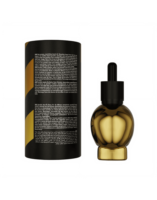 Bandido Gold Beard Oil Barzdos aliejus, 40ml
