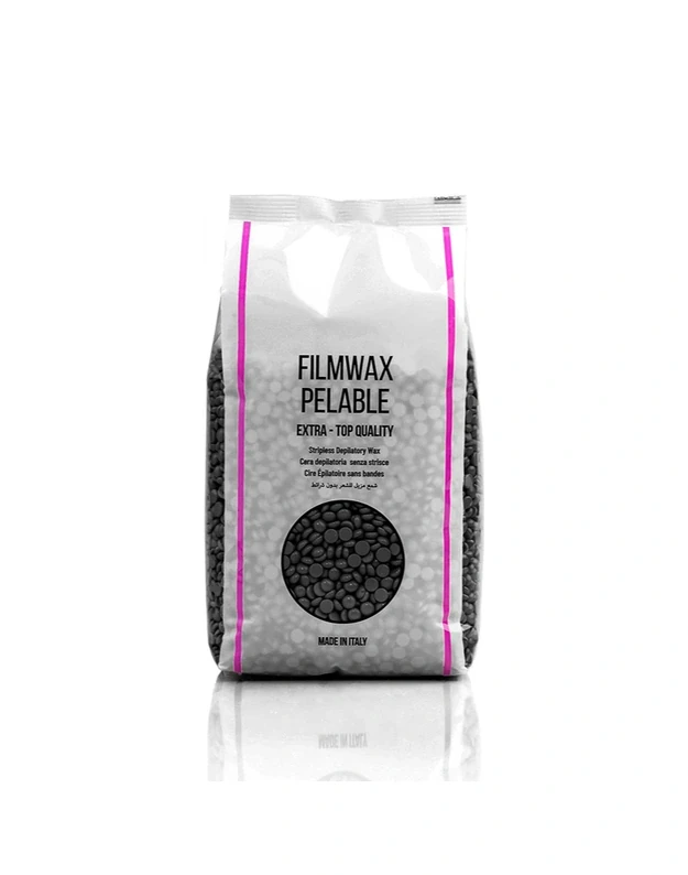 FILMWAX Pelable Depiliacinis vaškas granulėmis, Black, 1000 g