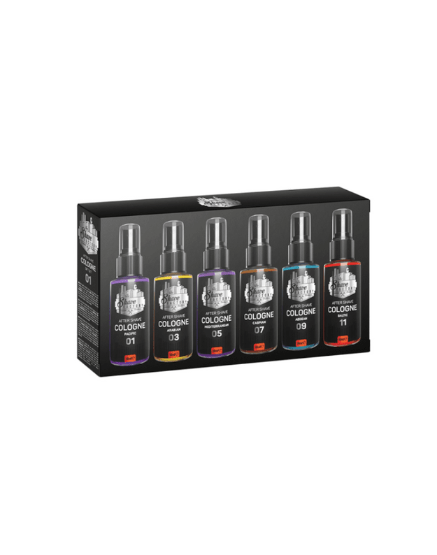 The Shave Factory After Shave Cologne Giftset 01 Odekolonų po skutimosi dovanų rinkinys, 6x50 ml