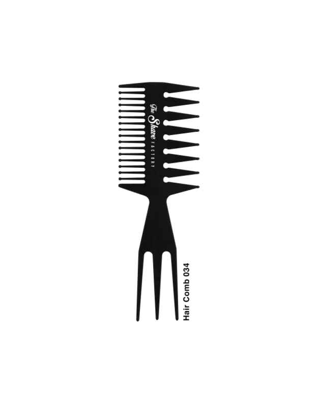 The Shave Factory Hair Comb 034 Plaukų šukos, 1 vnt.