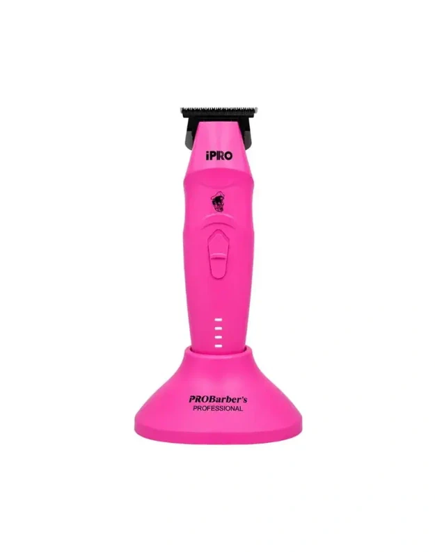 iPRO Professional Hair Trimmer Profesionalus belaidis plaukų trimeris S8195, Rožinis