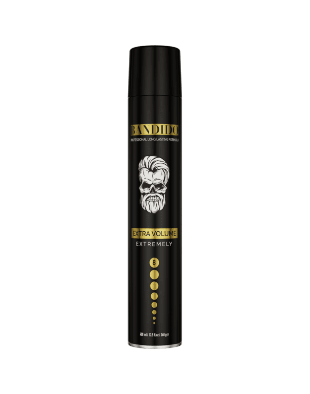 Спрей для волос Bandido Black Extra Volume Extremely, 400 мл