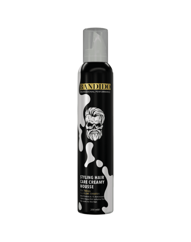 Bandido Milk Therapy Creamy Mousse Plaukų formavimo putos, 200ml