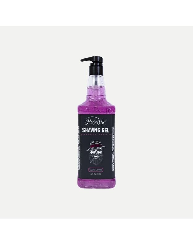 Hairotic Shaving Gel Monarch Orchid Skutimosi gelis, 1100ml