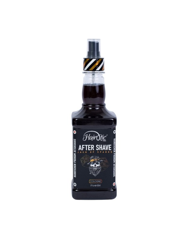 Hairotic After Shave Cologne Jack Of Spades Odekolonas po skutimosi, 500ml