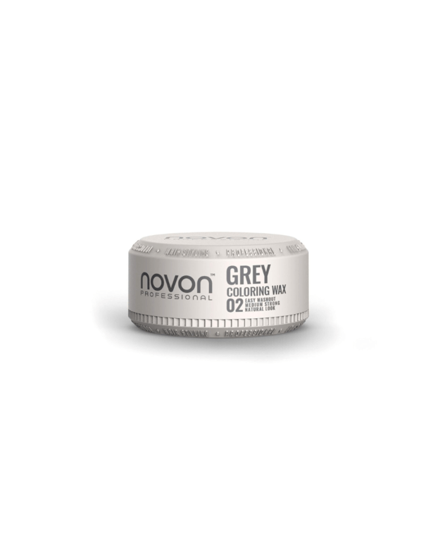 Novon Coloring Wax Dažantis vaškas plaukams ir barzdai, 02 GREY, 100ml